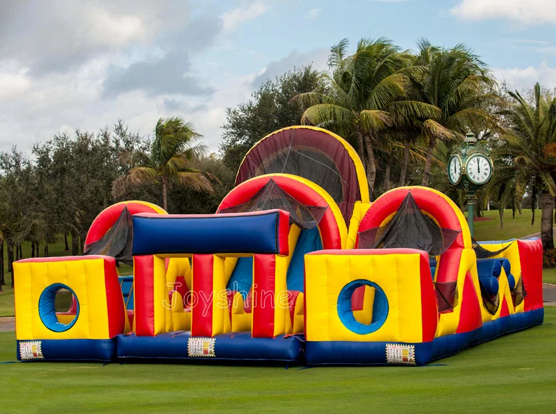 Kids Land Obstacle Course Factory OEM Inflatable Obstacle Course Adult Children