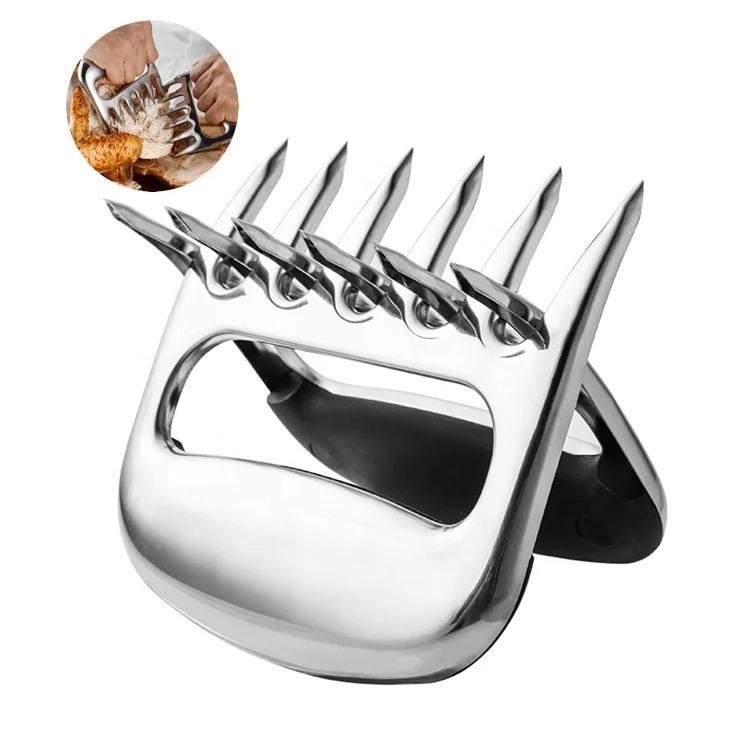 
Stainless Steel Outdoor and Kitchen Meat Shredder BBQ Bear Claws SW-BT12G 
