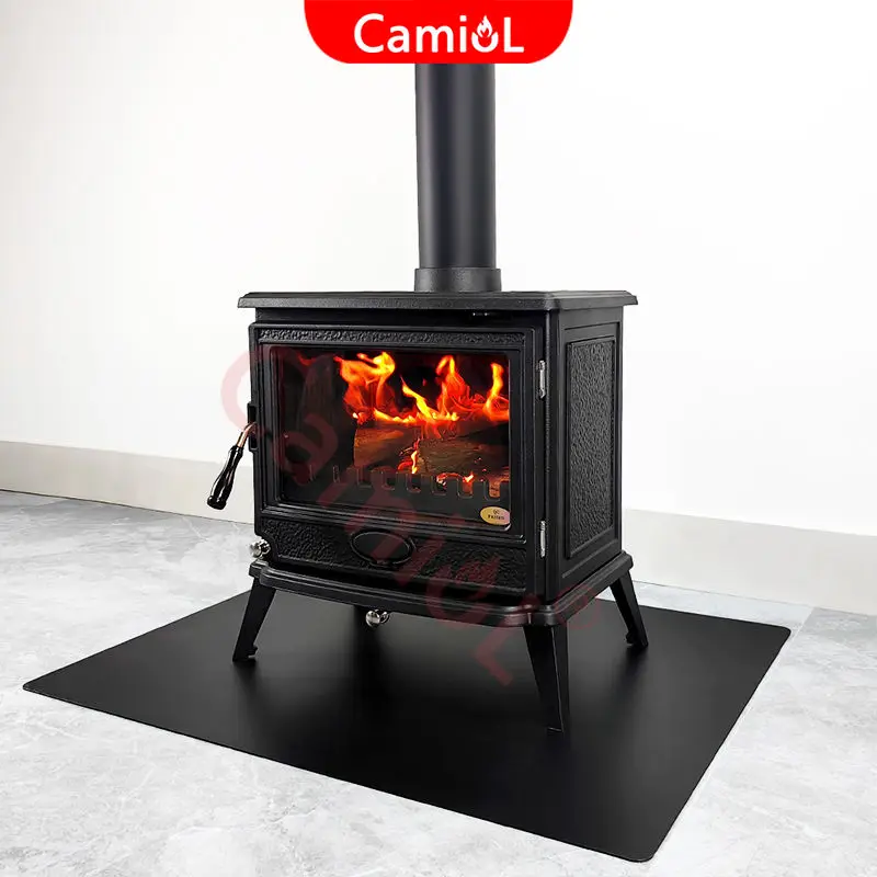 European Casting Metal Corten Steel Cast Iron Indoor Wood Freestanding Burning Wooden Stove Fire Place