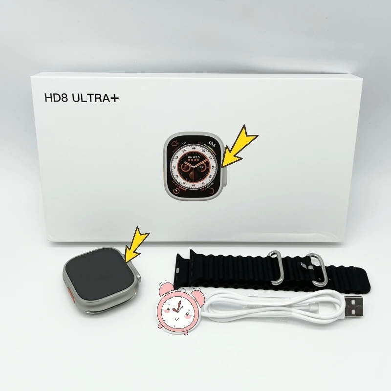 2023 New HD8 Ultra+ 2.02inch Smart Watch PK Dt8 Gs8 H11 Hd8 N8 S8 Ws8 X8 Z59 Z66 H11 Hello watch 2 Reloj Inteligente h11 Ultra