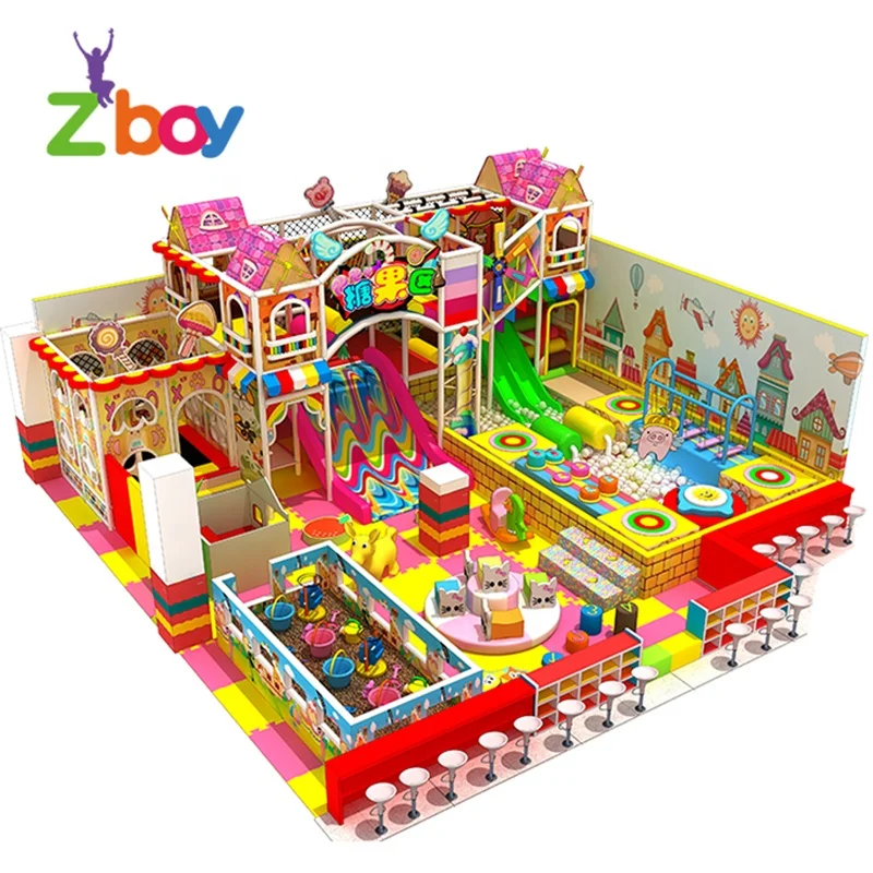 China factory Customized Kids Soft Indoor Playground Amusement Park Equipment for Toddlers