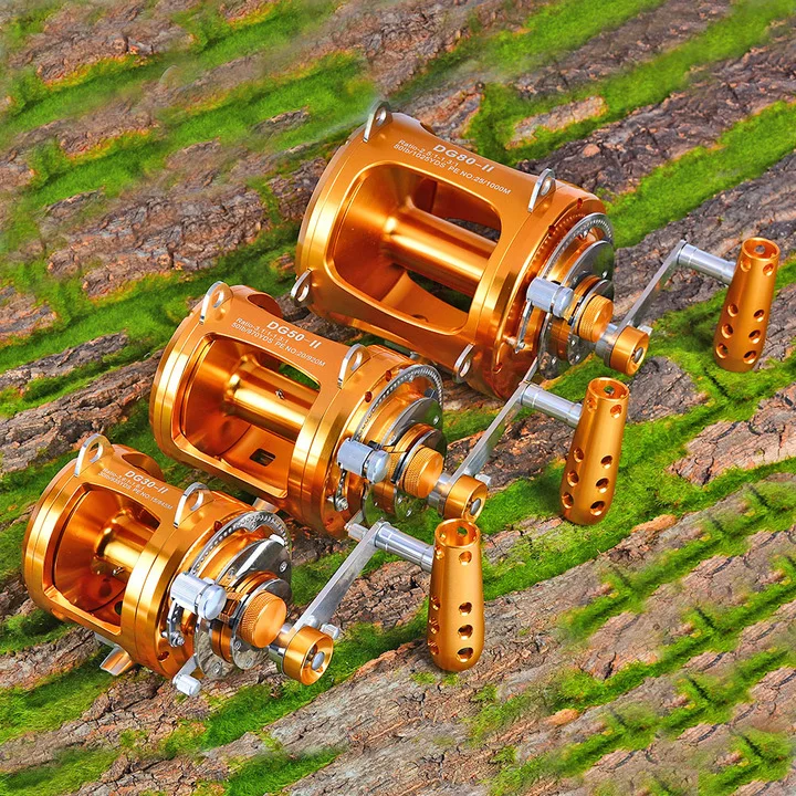 Horizon Max Drag 45KG Full Metal Sea Fishing Reels Big Game CNC Reel Carretes de Pesca Jigging Reel