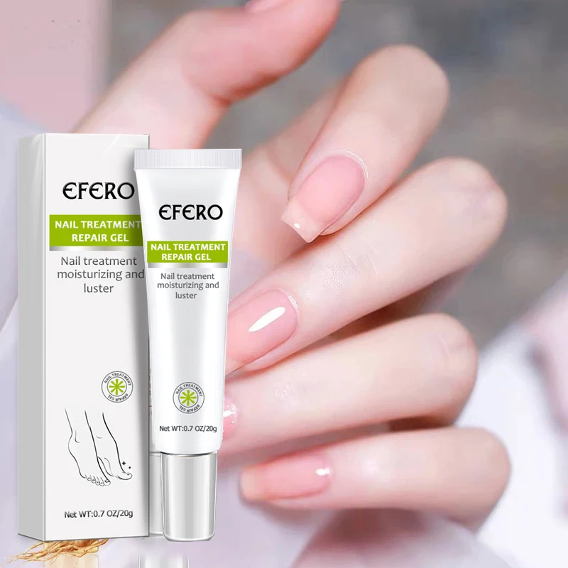 EFERO Herbal Nail Repair Cream Gel Feet Care Anti Infection Onychomycosis Fungal Nail Treatment Cream