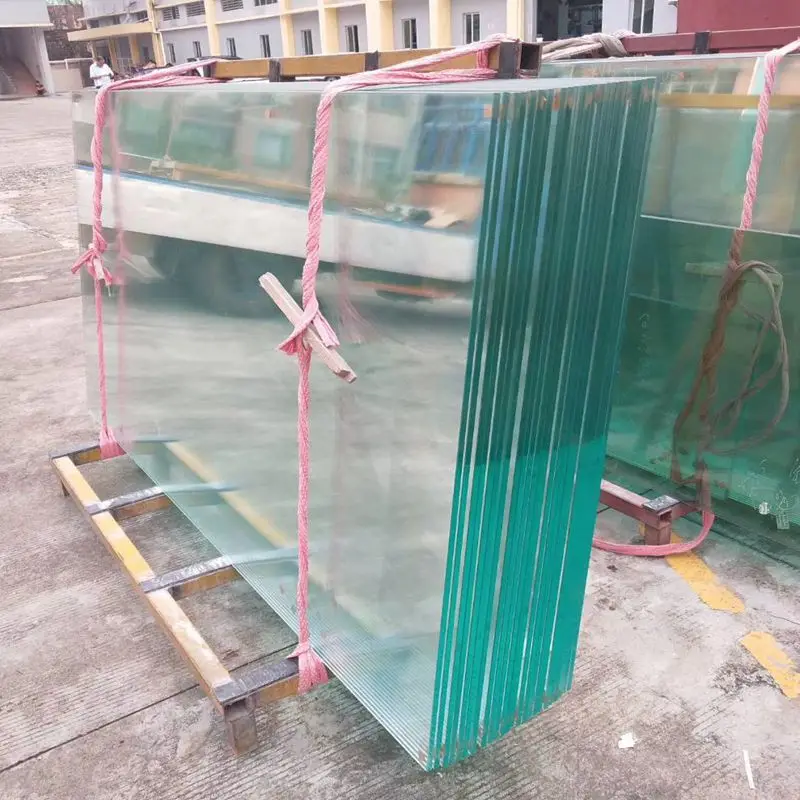 High Quality 8mm Float Glass Tempered Clear Glass For Top Dining Table