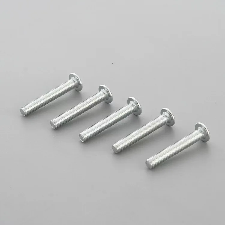 Wholesale Round Head screws multi-specification cross-slot computer desk Handle iron Washer screws