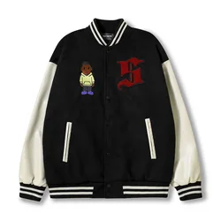 Oem Manufacturer High Quality Chenille Embroidery Men College Leather Sleeves Custom Varsity Bubble Jacket Men