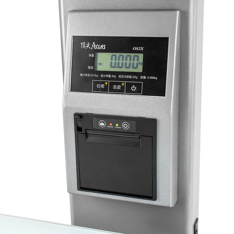 Retail POS Weighing Scale All In One Touch AI Cash Register Weighing Scale With 58mm Printer Receipt Barcode print