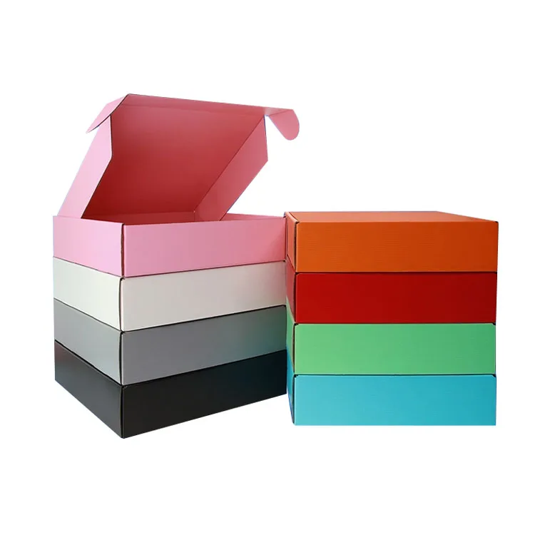 China Express Box Factory Custom Beauty Makeup Cosmetic Lipstick Gift Paper Box Package Corrugated Shipping Mailing Box
