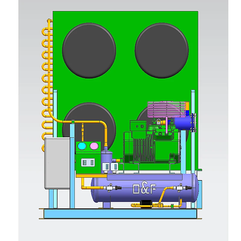 Wholes Price 5hp 10hp 15hp 20hp 30hp 50hp 15hp R404a Condensing Unit For Cold Room Storage