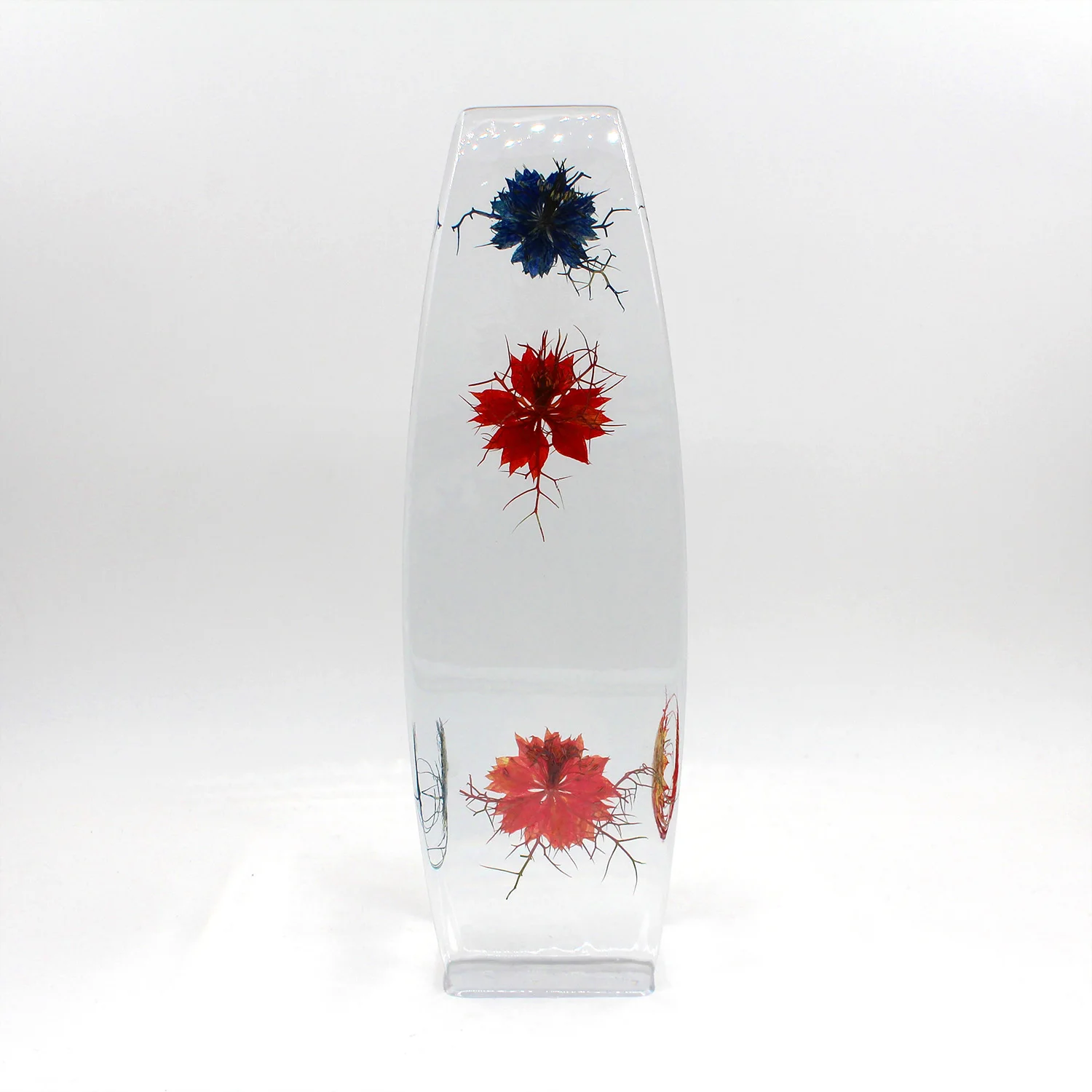 Unique Trophy Made with Real Flowers Custom Awards