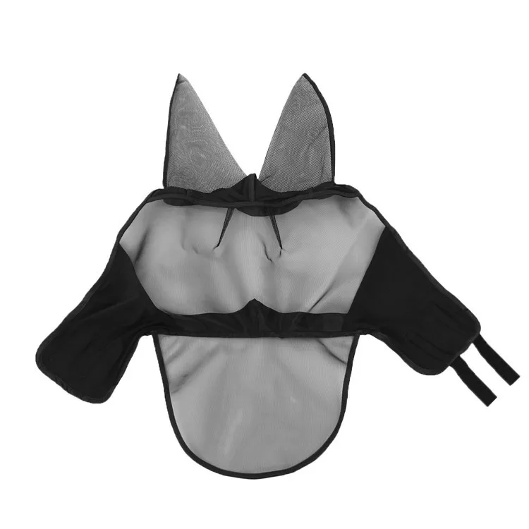 Outdoor equestrian supplies breathable and comfortable anti-mosquito anti-fly horse mask summer with ears