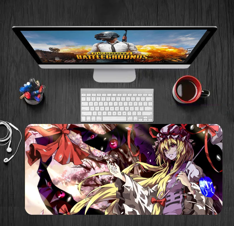 factory wholesale extended anime rubber xl custom logo naruto mouse pad