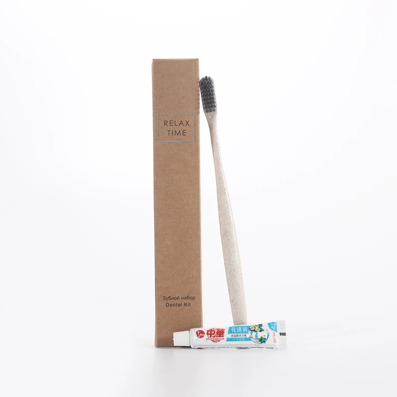 Biodegradable Hotel Bath Room Amenity Set Organic Eco Friendly