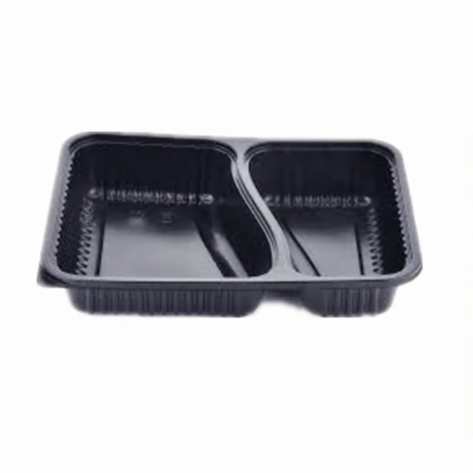 Пластиковые контейнеры для пищевых продуктов с крышками от производителя оптом 8 унций 16 20 штук контейнер/лоток упаковки в блистере ресторана