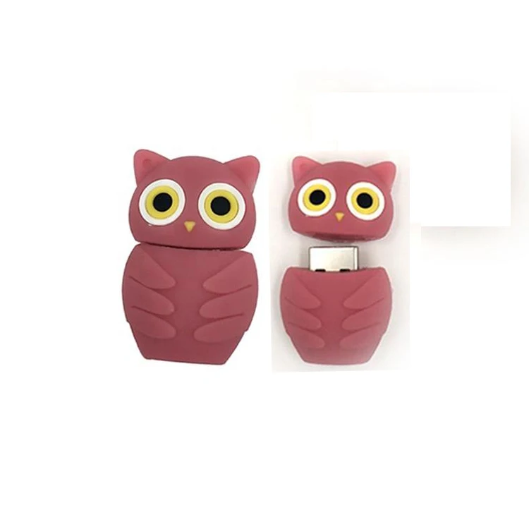 Wholesale 3D Cartoon Pvc Usb Flash Drive Custom Logo Usb Memory Stick High Speed U Disk