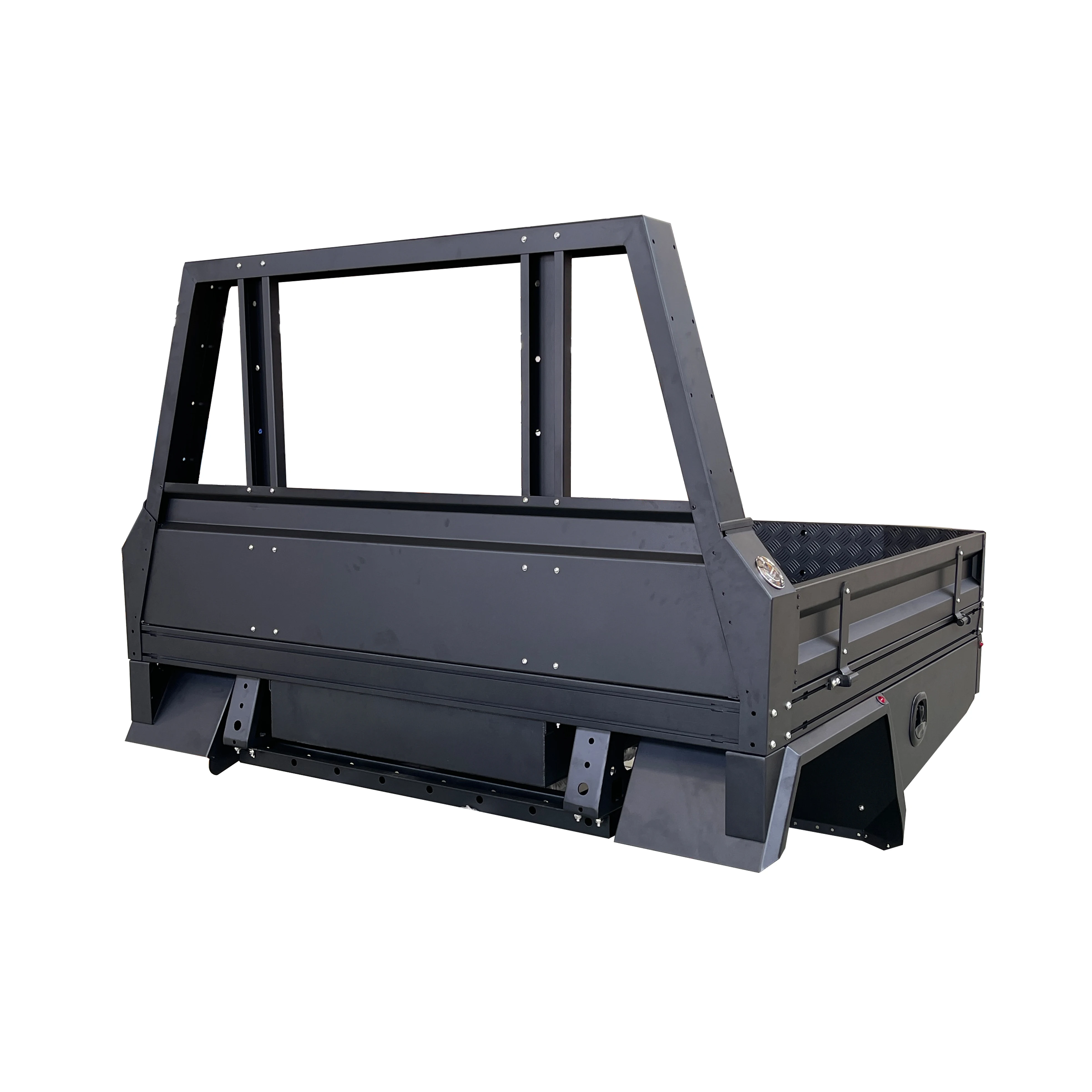 aluminum Water Tank in the headboard of Ute Tray for 4x4 Pickup and Truck Ute Canopy