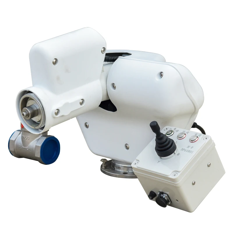 New type remote control auto tracking fire electric water cannon