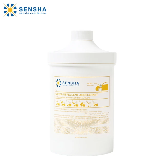 Серия CRYSTAL GLOW (усилитель репеллента верхнего покрытия) водоотталкивающий акселератор 1 л от SENSHA
