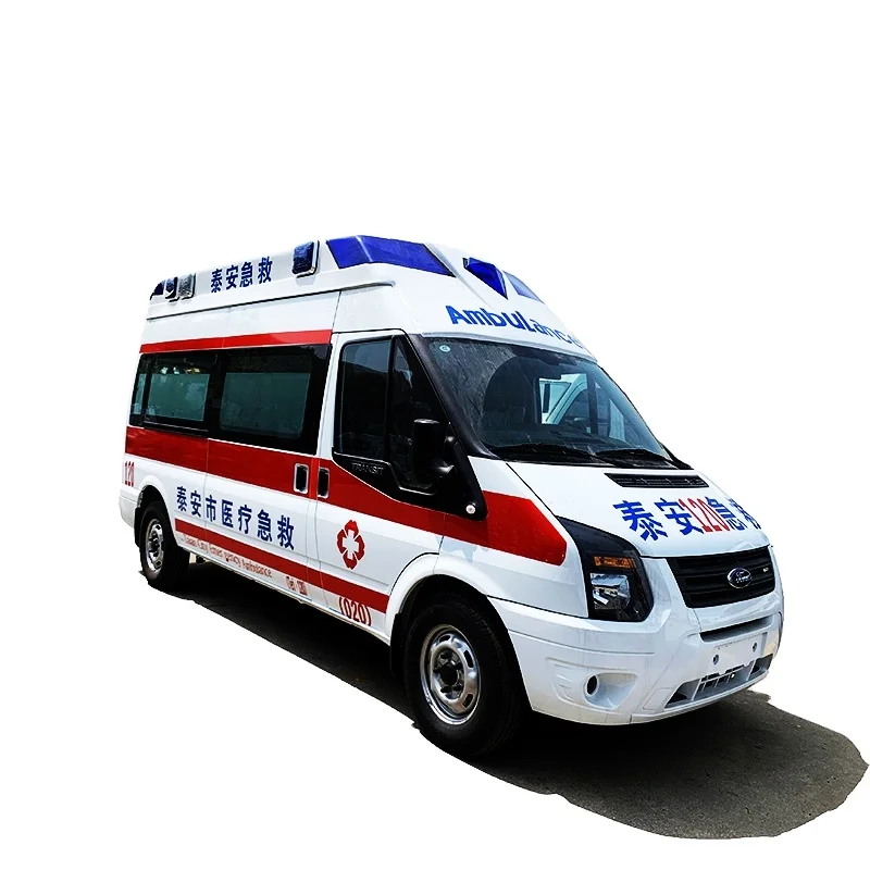 China manufacturer transit environmentally high roof ambulance bus