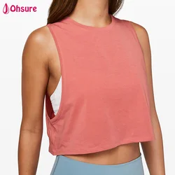 2022 Hot Sale Yoga Tank Top Jogging Gym Sport Workout Women Tank Tops crop top