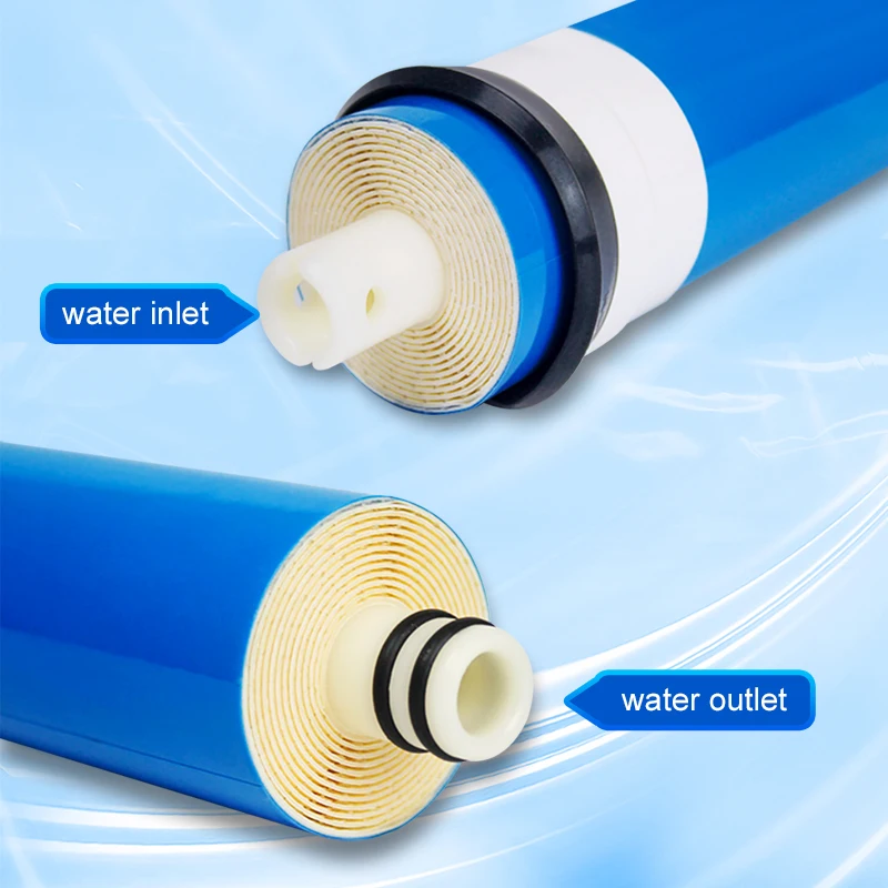 3012 Membrane Shell 400GPD High Flow Rate 0.0001 Micron RO Membrane for Reverse Osmosis System