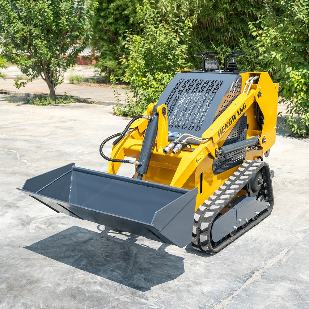 EPA CE Diesel Skid Steer Loader Mini Track Skid Steer Loader Skid Steer Hydraulic Drive With Rubber Track