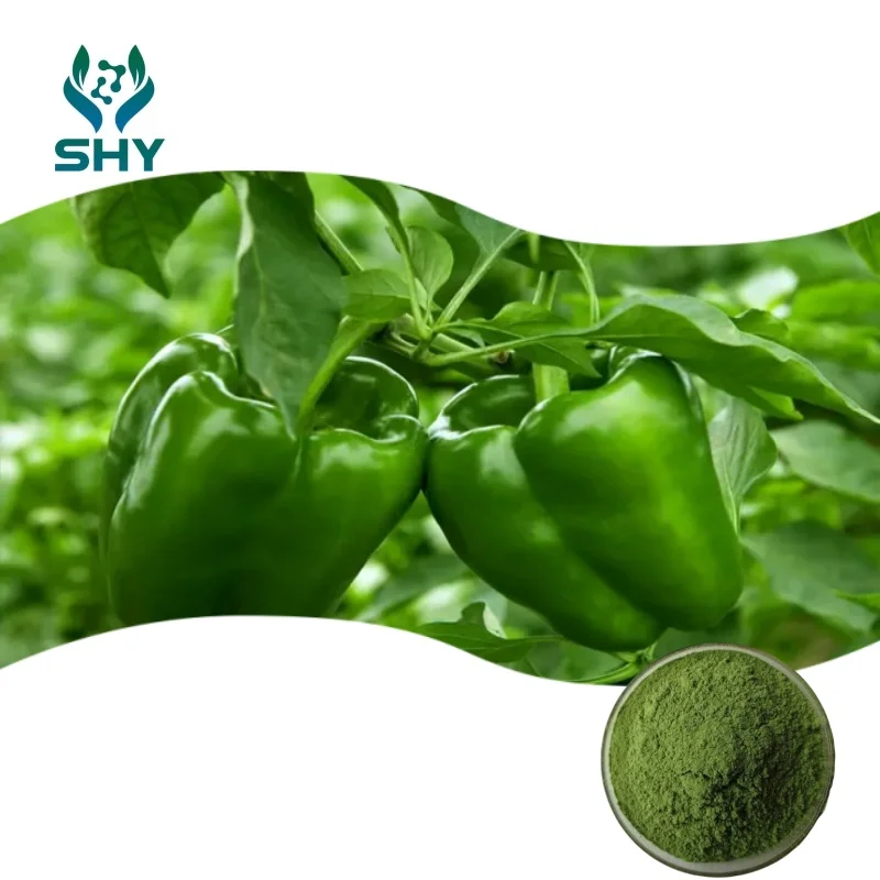 Китайский красный чили зеленый Chaotian Chili зеленая пуля порошок зеленого перца
