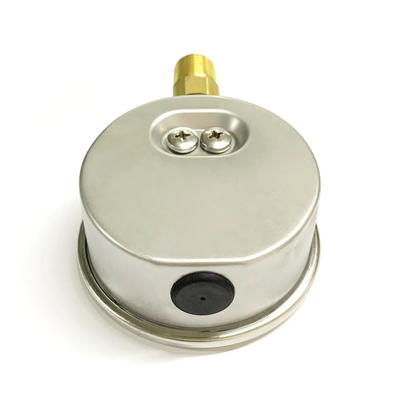 2,5 дюйма 63 мм 15 фунтов на квадратный дюйм/1 бар 1/4 дюйма NPT глицериновый манометр 304 Корпус из нержавеющей стали, латунные внутренние компоненты, нижнее Крепление