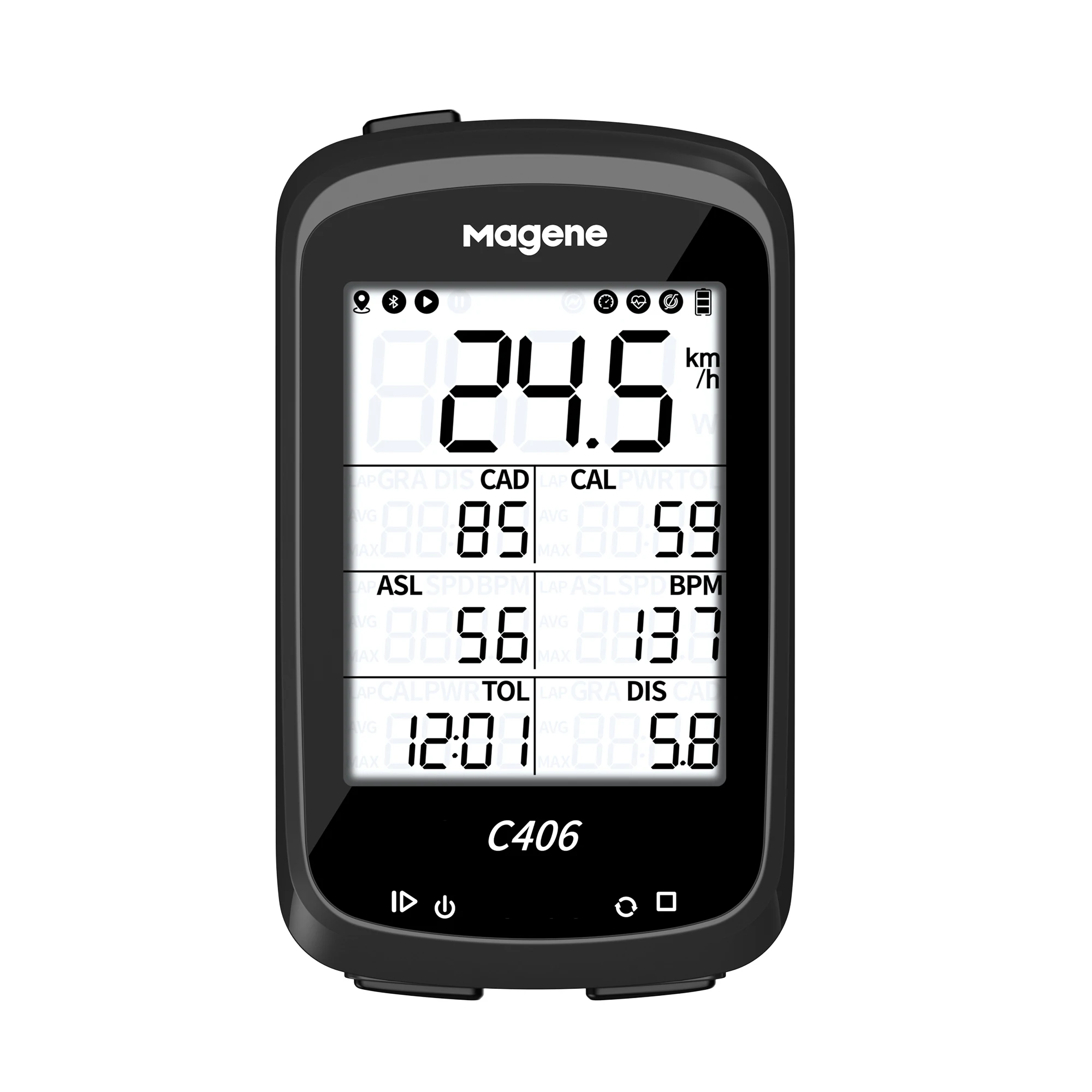 Magene Maijin C406  mountain road Bike    odometer Bike computer     iding wireless GPS smart