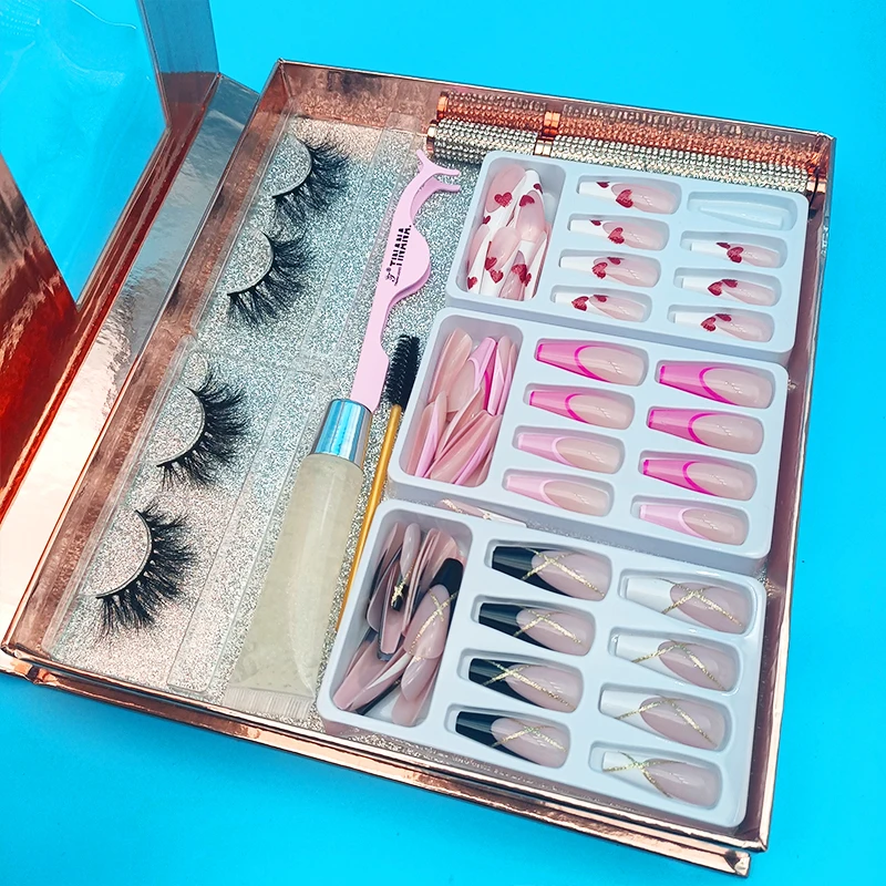 Индивидуальный дизайн и упаковка накладные ногти искусственные ногти ручной работы накладные ногти Премиум-качества