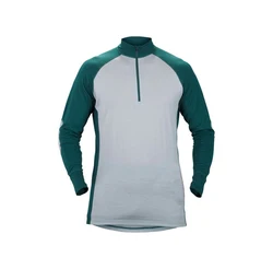 Высококачественное мужское термобелье с подогревом из мериносовой шерсти, комплекты нижнего белья на молнии, базовая спортивная одежда с длинным рукавом