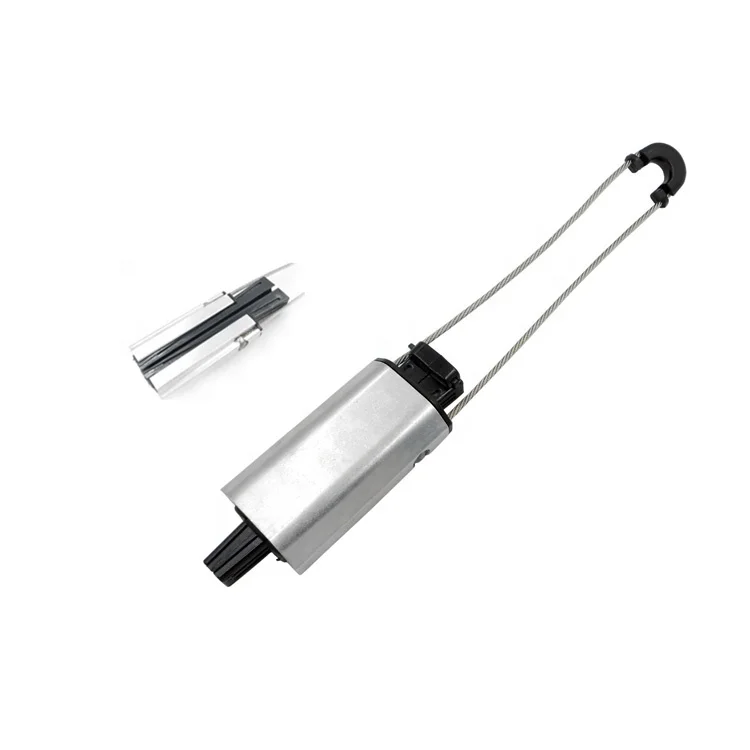 CATVSCOPE PA-1500 FTTH Figure 8 Fiber Optical Cable Low Voltage ABC ADSS Self Adjusted Aerial Anchor Tension Clamp