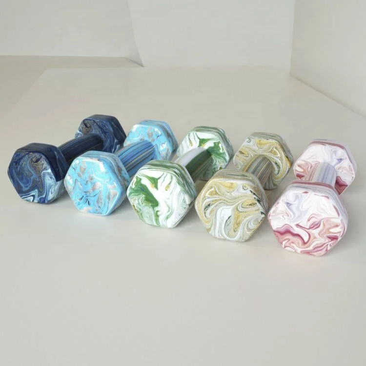 Custom Cheap Vinyl neoprene dumbbell Hex Dumbbells Gym Equipment Adjustable Colored Dumbbell Set