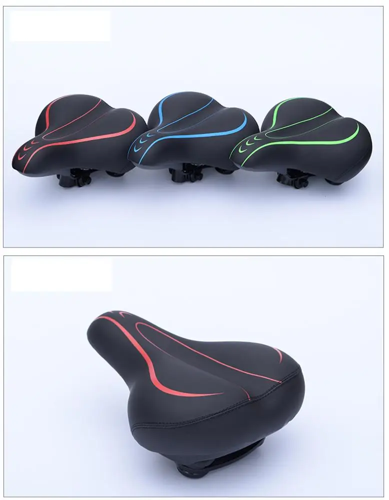 Comfortable Exercise Bike Seat For Cycling Soft Comfort Mountain Road Bicycle Saddle
