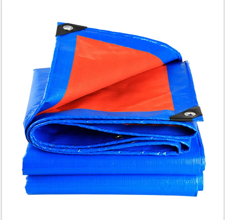 
China Factory Outdoor Waterproof Poly Tarpaulin / PE Tarps Car Plastic Sheet 