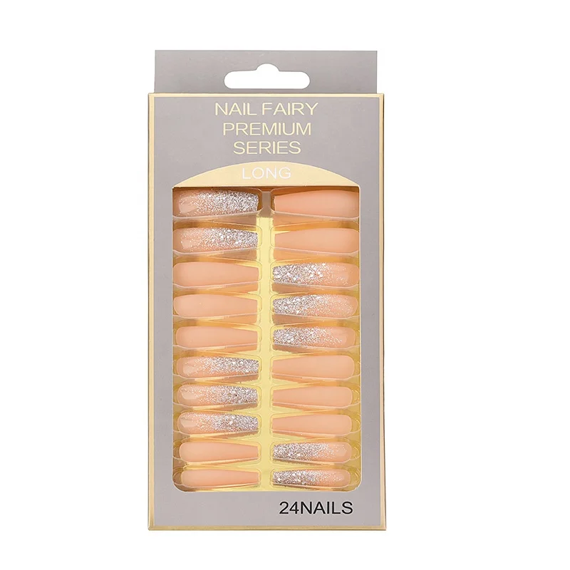 Beautytop Popular Manicure Ballet Acrylic Press On Nails Wholesale Fake Nails In Artificial Fingernails