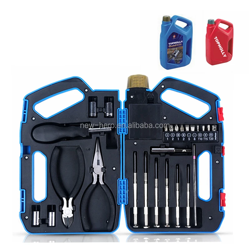Gift Promotion  Tool Set Pliers Screwdriver Bit Socket Emergency  Tool Kit
