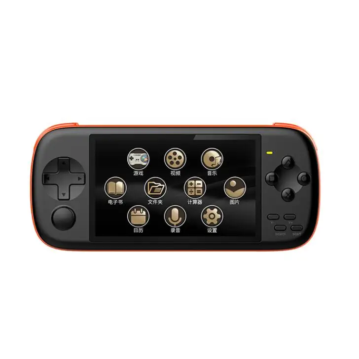 J6 handheld game console 4.3 inch IPS HD screen 1000 mAh 8GB simulator arcade 2300 games retro game console