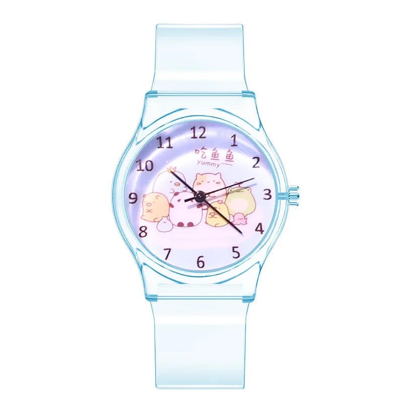 2023 Original watches factory cartoon transparent likely watch for kids