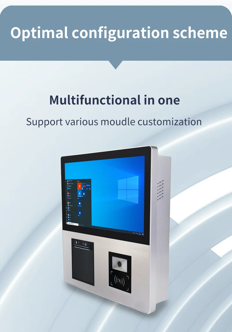New model hot selling single high specification android/windows pos system device with program