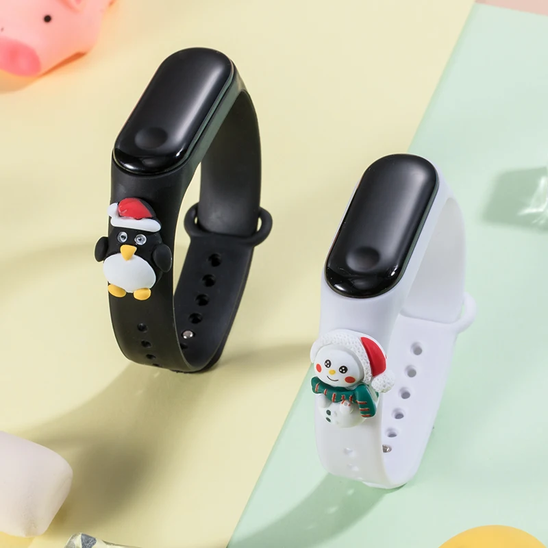 Toy Wrist band Sports Screen Belt Silicone Bracelets Led Digital Watches Rubber G Shock For Boys Mini Analog Cartoon Watch