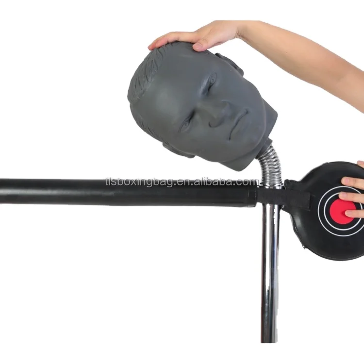 Adult Reflex Spinning Bar Height Adjustable Fitness Boxing Punching Bag Standing