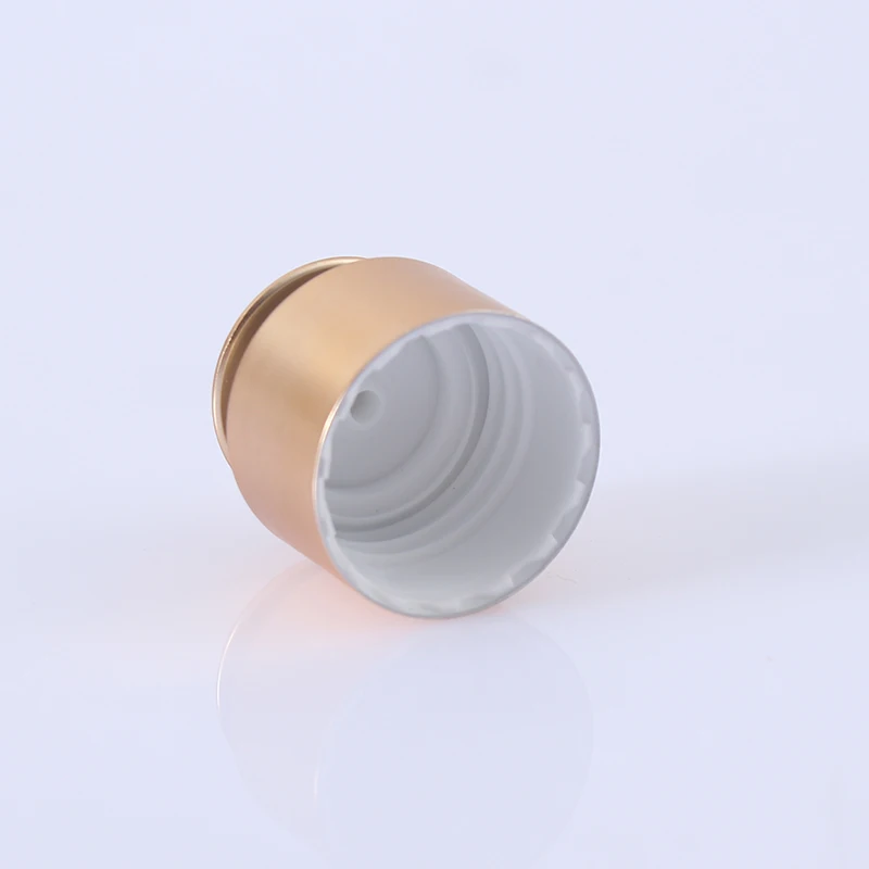 Wholesale Aluminum Plastic Screw Cap 18mm 20mm 24mm Flip Top Black Covers for Bottles for Cosmetics and Packaging