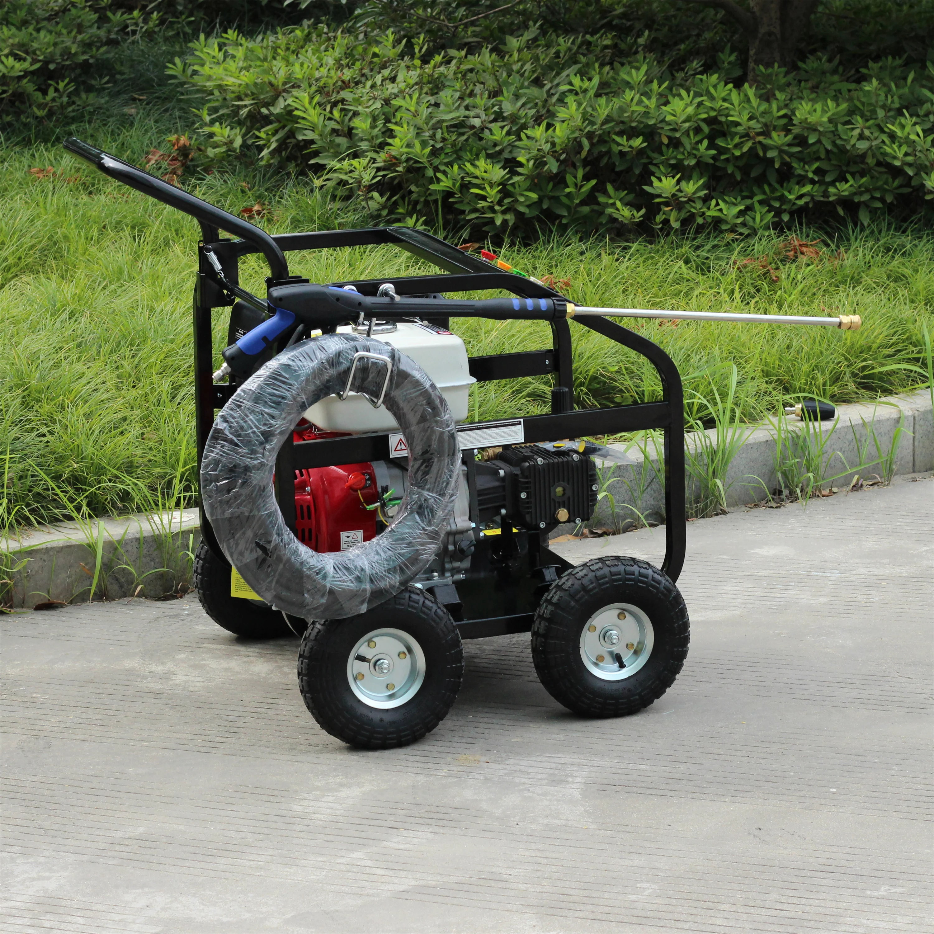 15HP 4-Stroke OHV Hand Start 250Bar 3600psi Gasoline Engine High Pressure Washer