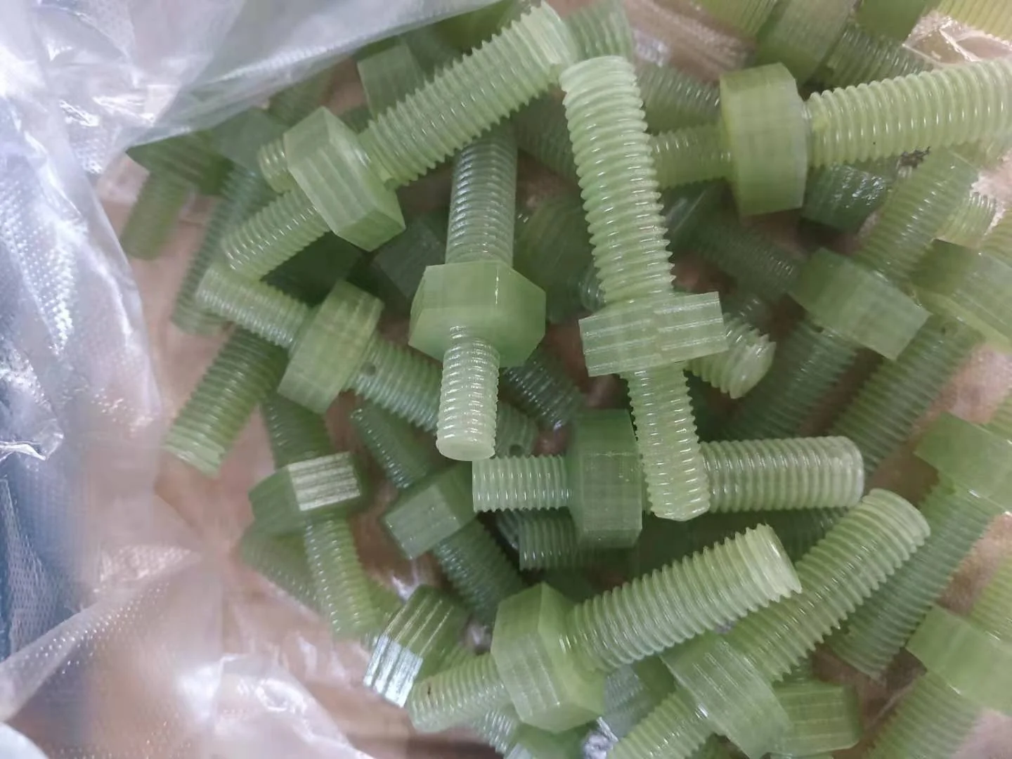 Good Corrosion Resistance Insulation epoxy FRP  threaded rod FRP bolt and nut