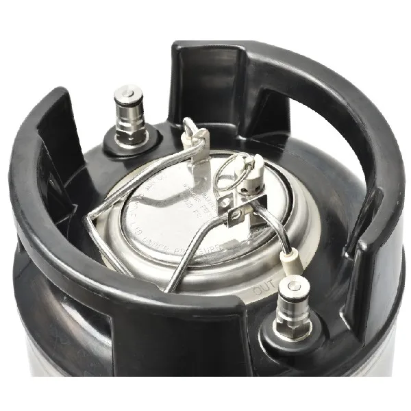Ball Lock Corny Keg for Homebrew, 2.5 Gallon Kegs for Beverage Beer equipment