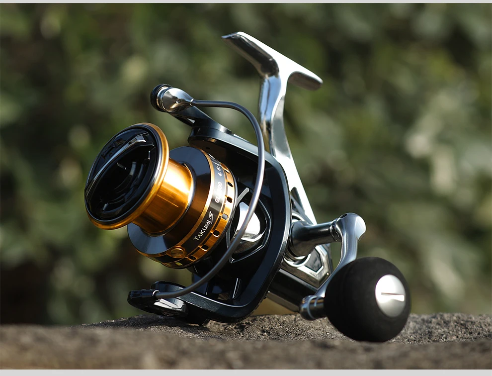 TAKUMI GL7800 Handle Spinning Wheel Fishing Rod Reel Powder 20 Electric Boat for The Lake Fishing Equipment Aluminum Alloy 12kg