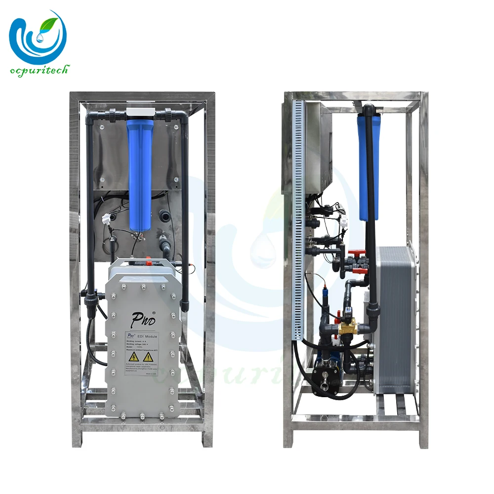 Water Treatment Machine Ro Plant Reverse Osmosis Ultra-pure Water Edi System for Boiler Feed