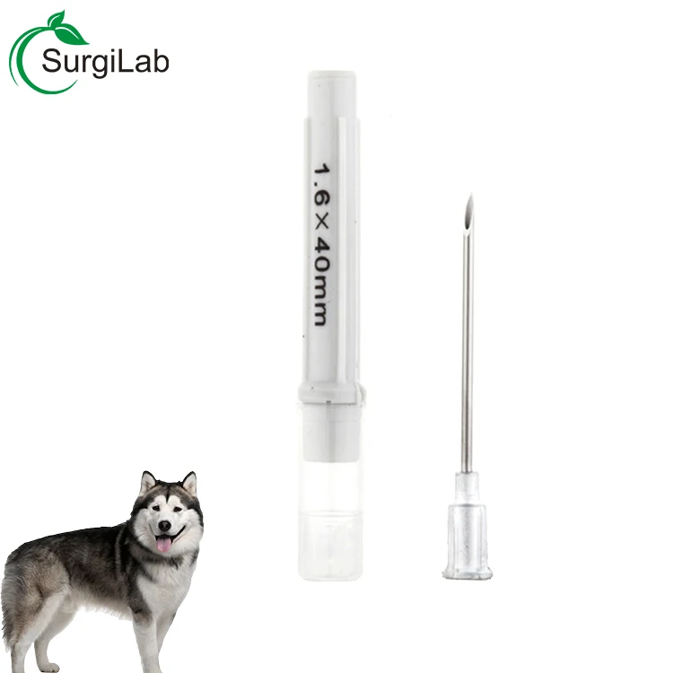 
Customized size veterinary Aluminum Hub Needle for animal use 