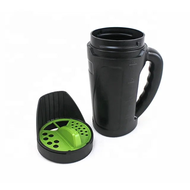 New 80oz Hand Held Manual Lawn Garden Salt Grass Seed Spreader Fertilizer with Scoop Seed Spreader